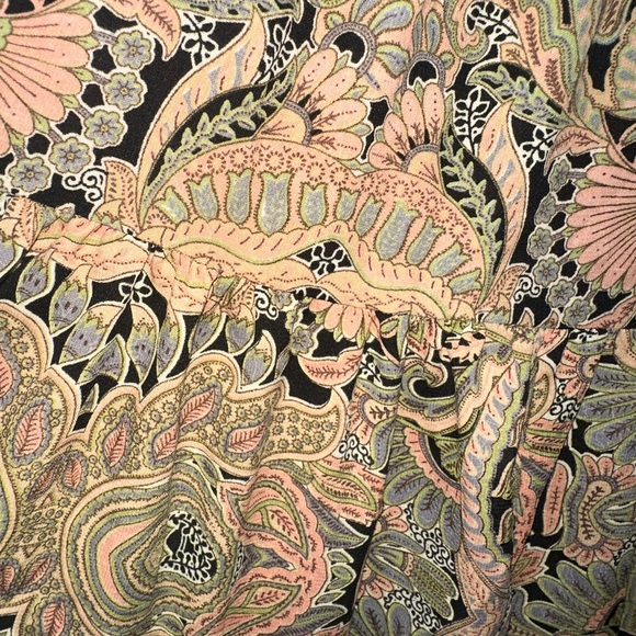 Anthropologie Boemo Maxi paisley Dress sz small - Picture 3 of 6
